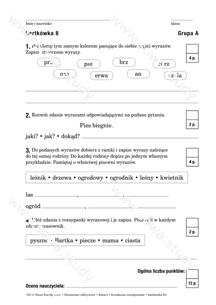 Elementarz odkrywców klasa 2 kształcenie zintegrowane kartkówka Elementarz odkrywców klasa 2 kształcenie zintegrowane kartkówka worksheet