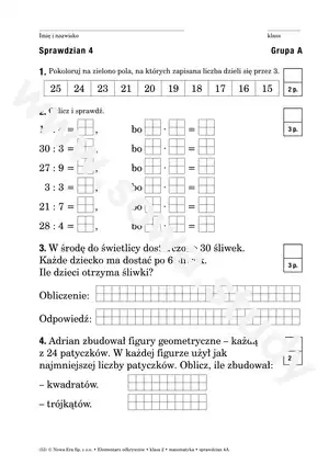 Elementarz odkrywców klasa 2 matematyka sprawdzian Elementarz odkrywców klasa 2 matematyka sprawdzian