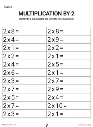 Multiplication by 2