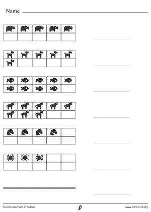 Count animals in frame