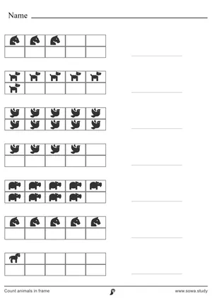 Count animals in frame