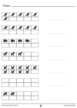 Count animals in frame