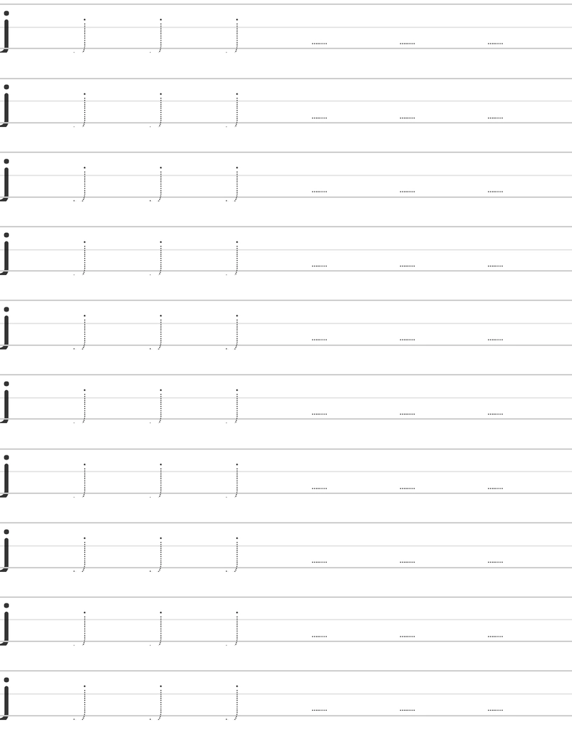 Handwriting worksheet lowercase j worksheet