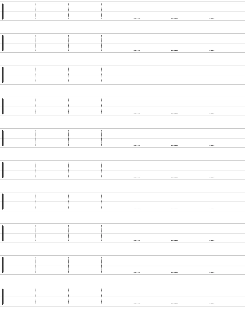 Handwriting worksheet lowercase l worksheet