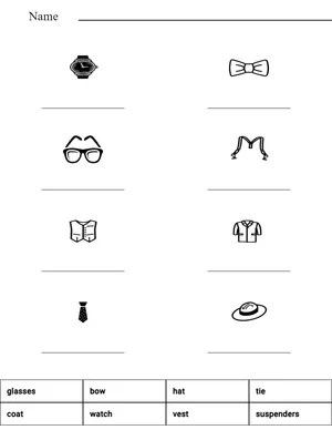 Match the words with the pictures
