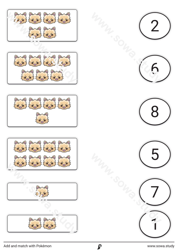 Add and match with Pokémon – version 3
