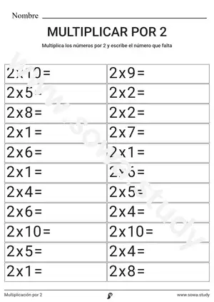 Multiplicación por 2